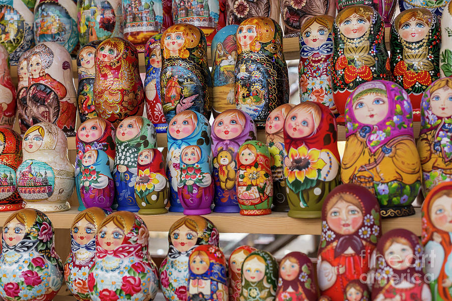  Souvenir  From Russia Matryoshka Photograph by Mariusz 