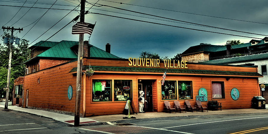 Souvenir Village in Old Forge NY Photograph by David Patterson