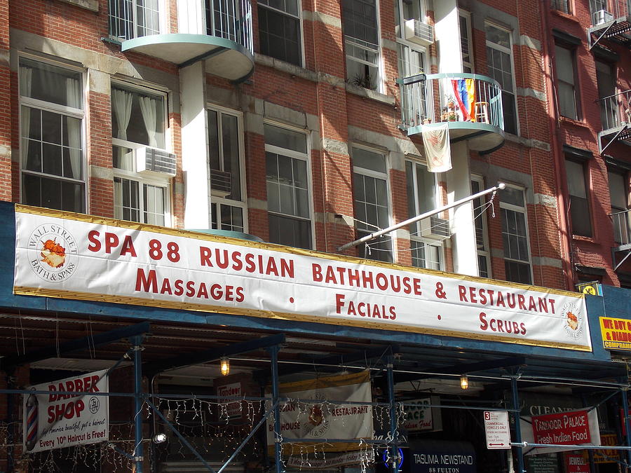 Spa 88 Russian Bathhouse and Restaurant Photograph by Nina Kindred