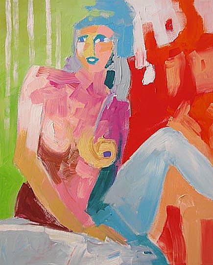 Spa Queen Painting by Linda Monfort