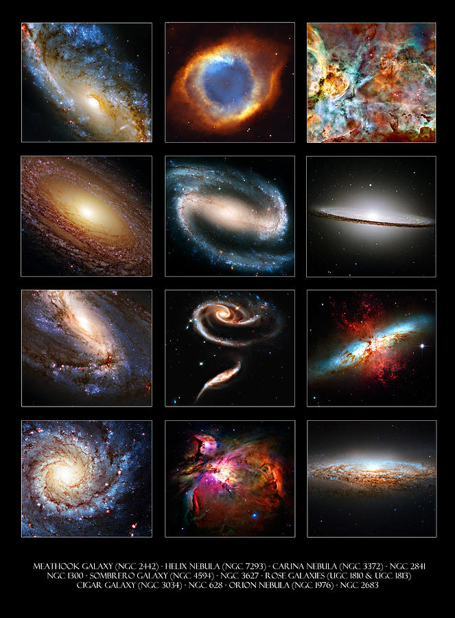 Space Photograph - Space Beauties by Ricky Barnard