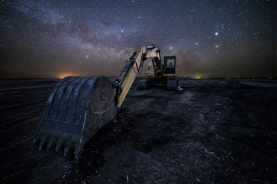 Space Excavator  Photograph by Aaron J Groen