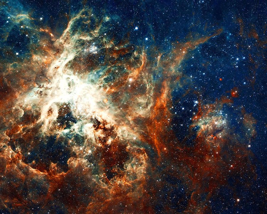 Space Photograph - Space Fire by Jennifer Rondinelli Reilly - Fine Art Photography