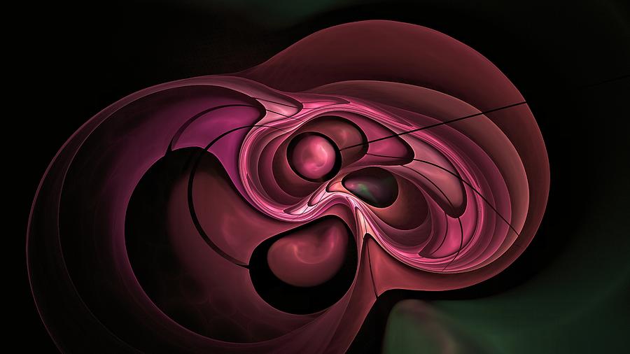 Space Fold Wine Digital Art by Doug Morgan