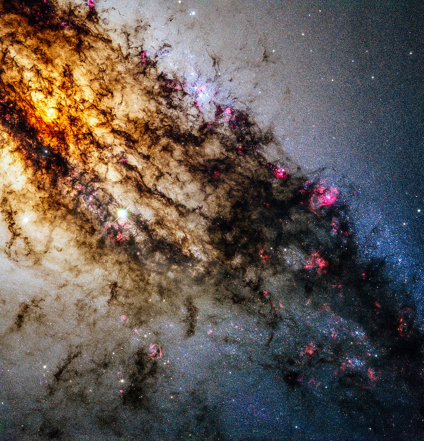 Space Image Centaurus A Photograph by Matthias Hauser