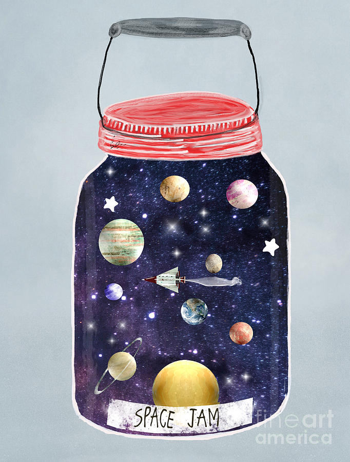 Space Painting - Space Jam by Bri Buckley Space Painting - Space Jam by Bri Buckley