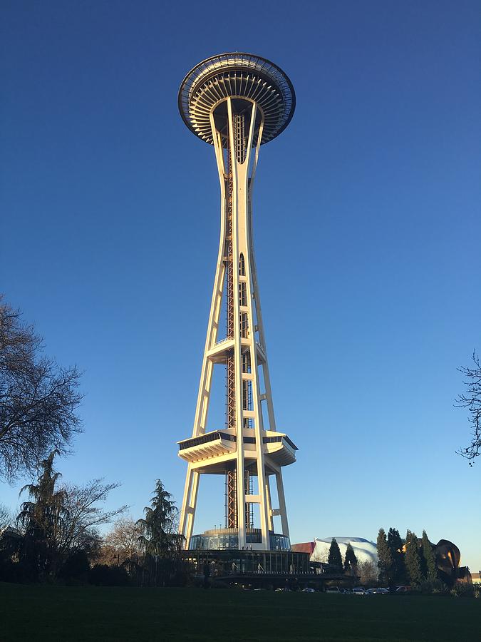 Space Needle,Seattle Photograph by Aparna Tandon
