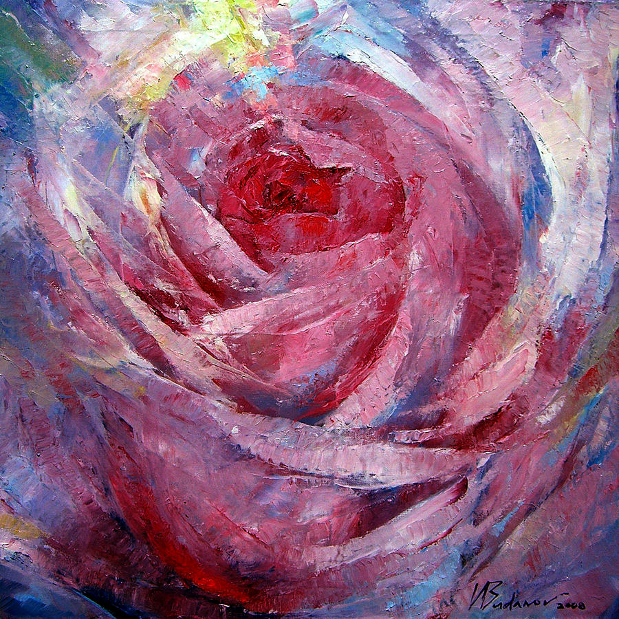 Space Rose Painting by Valery Budanov - Fine Art America