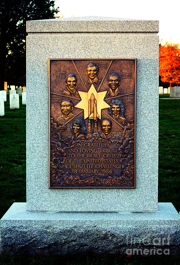 Space Shuttle Challenger Memorial Photograph by Clayton Bruster