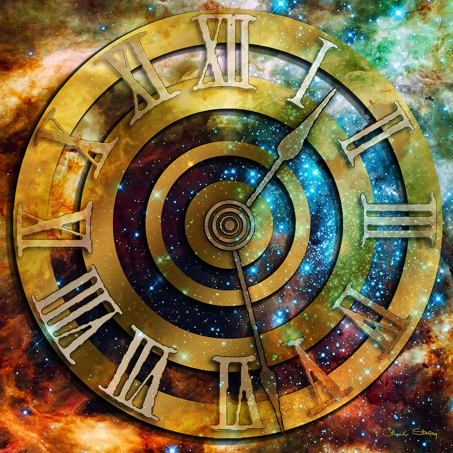 Space Time Digital Art by Chuck Staley