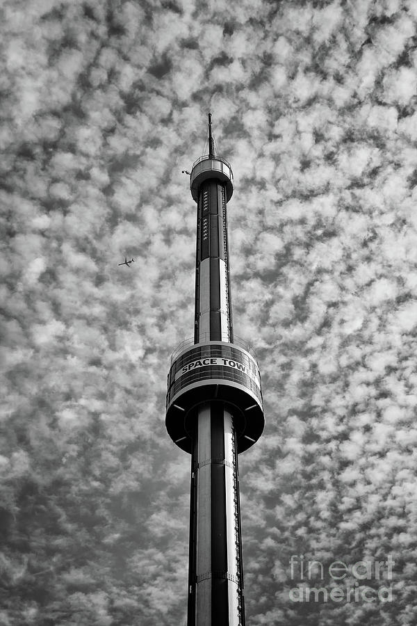 Space Tower Photograph by Jimmy Ostgard
