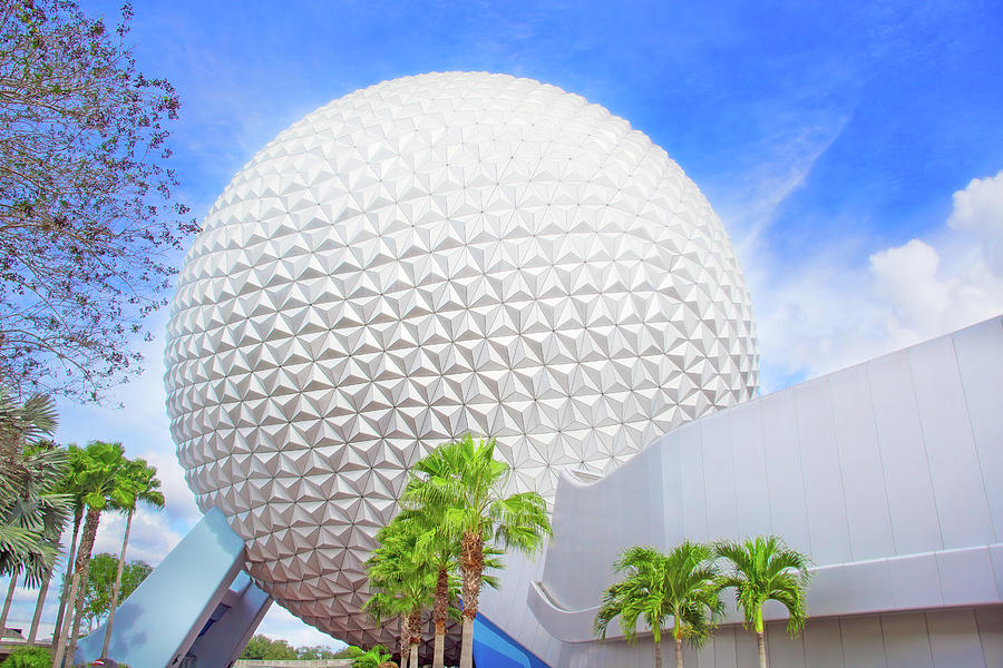 Spaceship Earth at Epcot Photograph by Mark Andrew Thomas