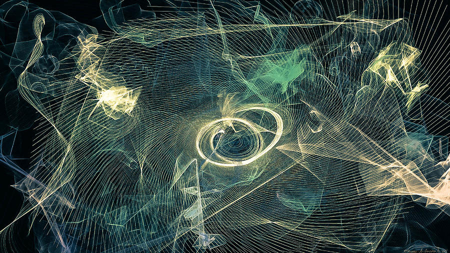 Spaceweb Digital Art by ThomasE Jensen