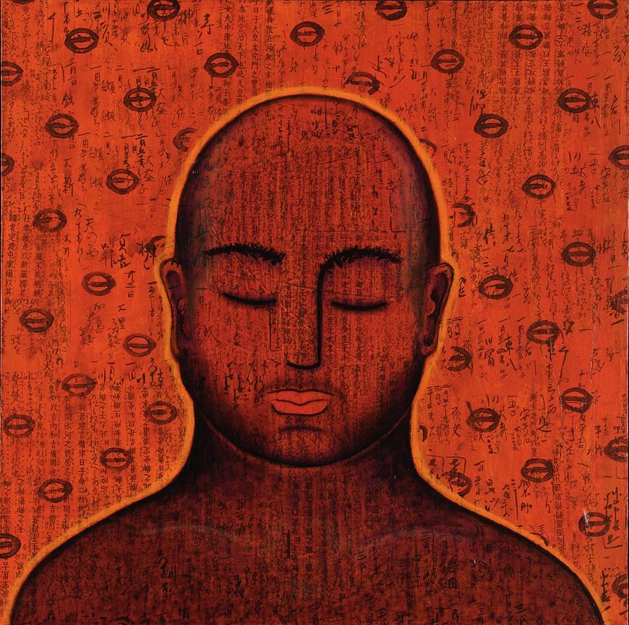 Buddha Mixed Media - Spacious Awareness by Gloria Rothrock