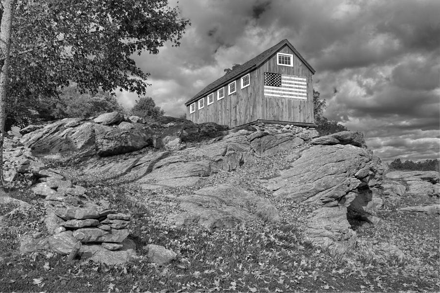 Spacious Skies bw Photograph by Bill Wakeley