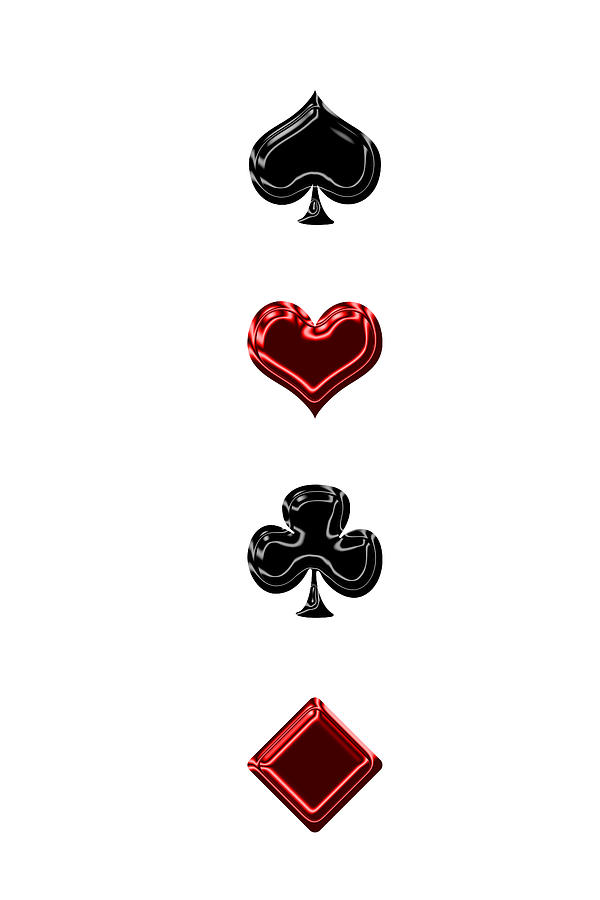 poker diamond heart spade