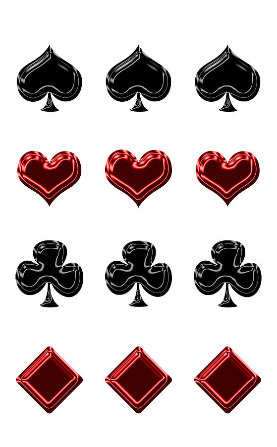 Hearts Spades Clubs