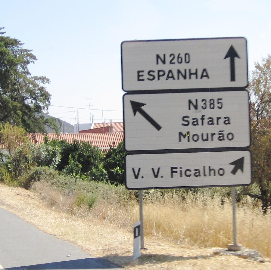 Spain Highway Sign Towards Seville Photograph by John Shiron