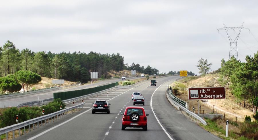 Spain Highway Towards Seville Photograph by John Shiron