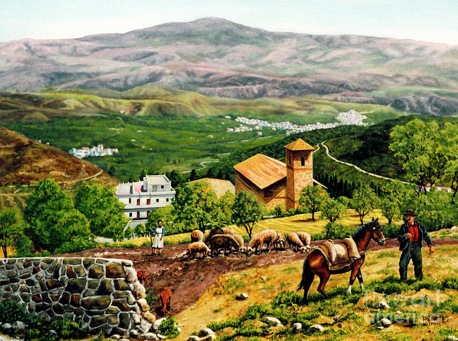 Spain Painting by Roger Witmer