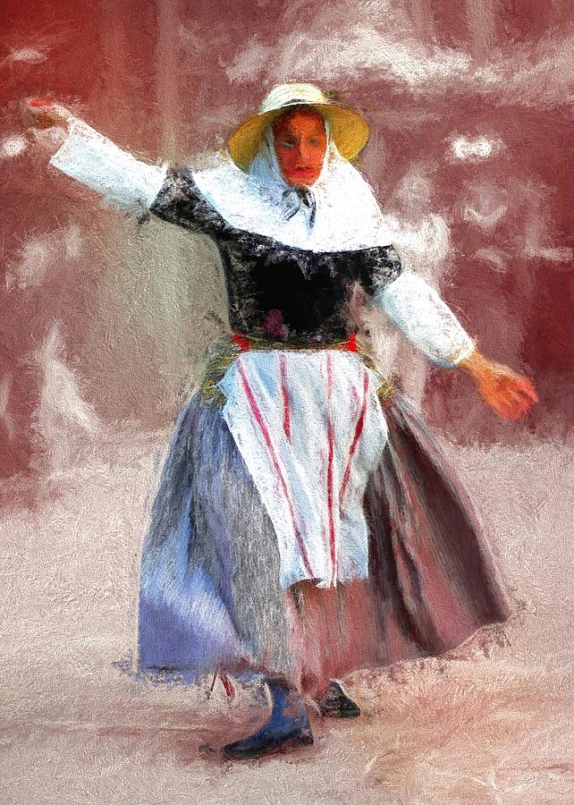 Hat Photograph - Spanish Dancer by John Fotheringham