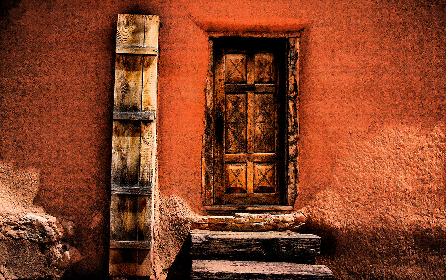 Spanish Door Photograph by Kathleen Stephens