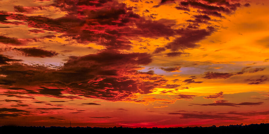 Spanish Lake Sunrise No.2 Photograph by Michael DeBlanc - Pixels