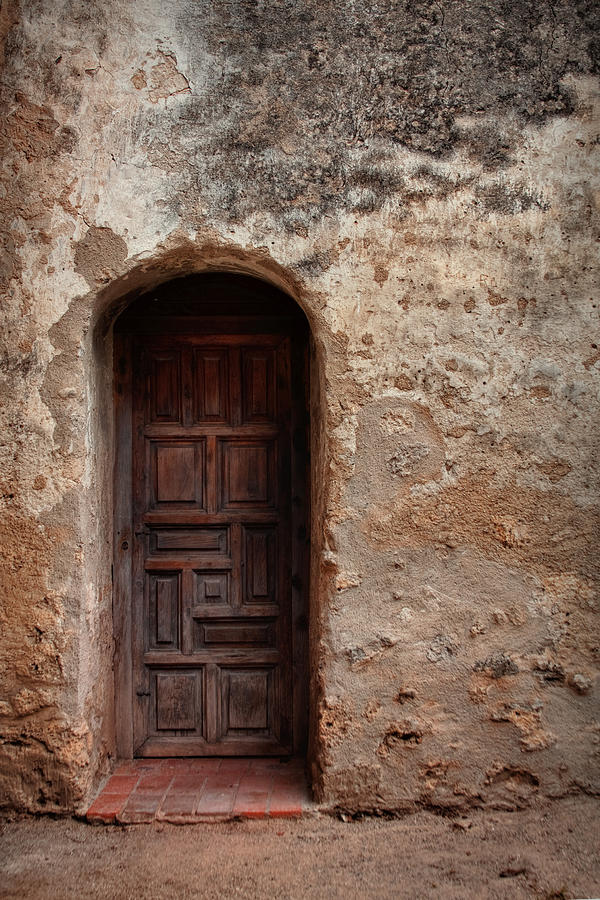 Spanish Mission Doorway Photograph by David and Carol Kelly
