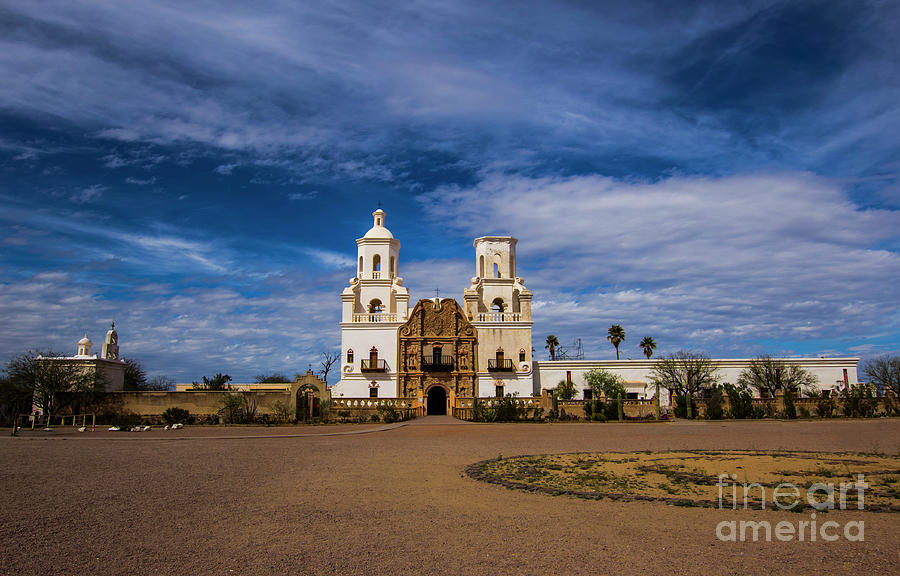 Spanish Mission San Xavier Del Bac Photograph By Amy Sorvillo - Fine 