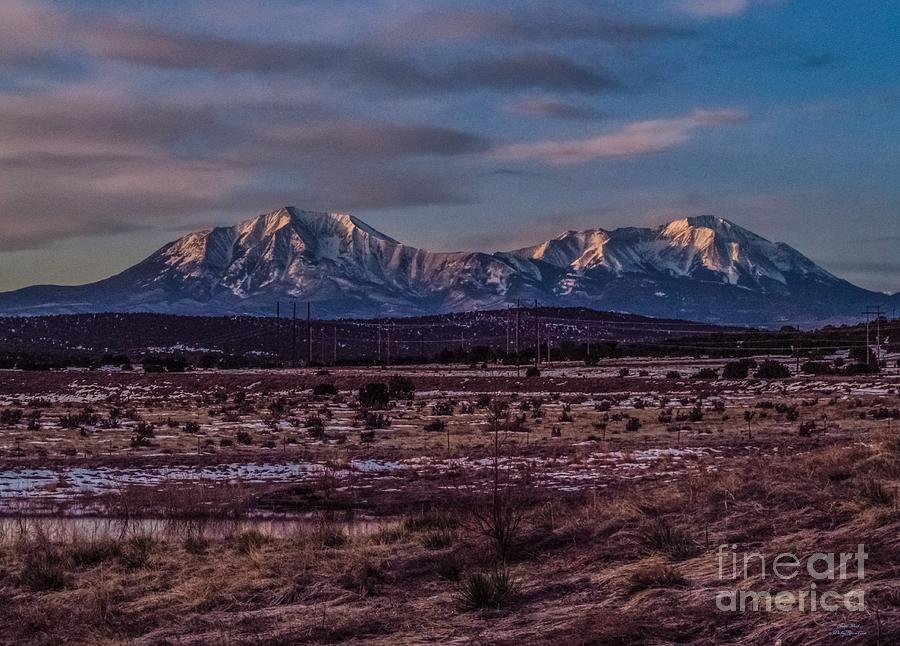 Spanish Peaks At Dawn Photograph by Jesse Post
