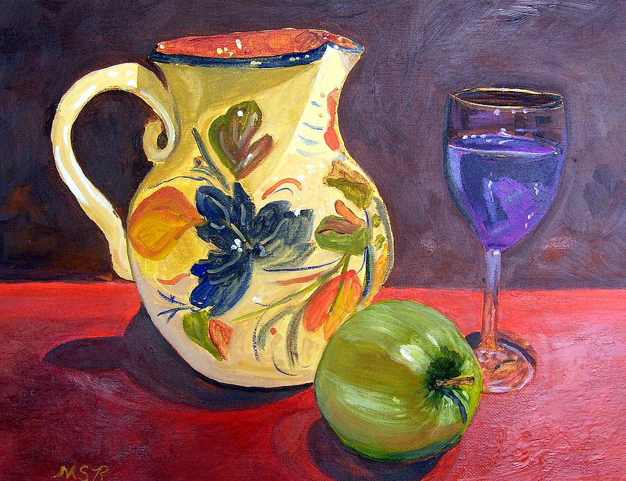 Spanish Sangria Painting by Maria Soto Robbins - Pixels