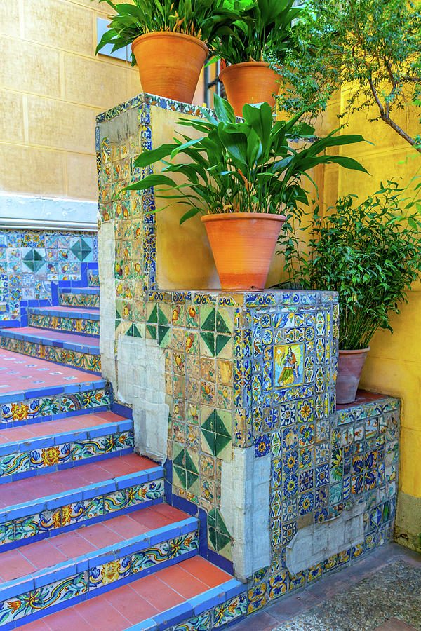 Spanish Stairs Photograph by W Chris Fooshee