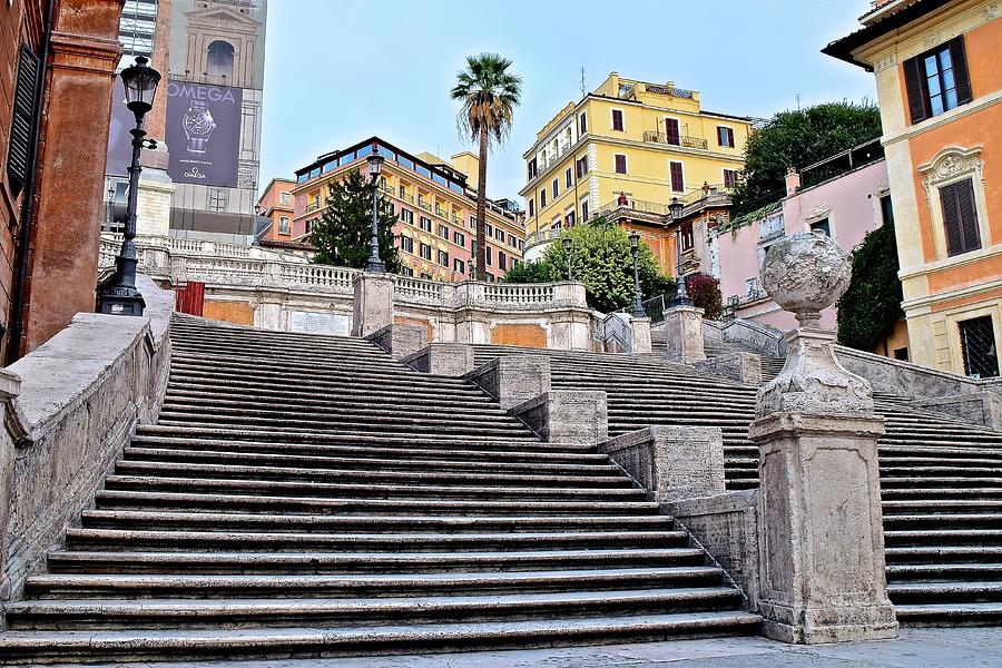 Spanish Steps in Rome Photograph by Frozen in Time Fine Art Photography