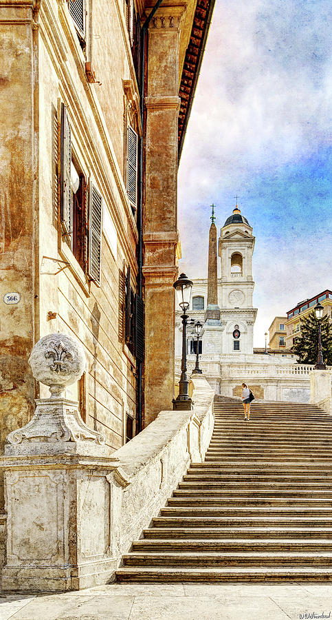 Spanish Steps in Rome Photograph by Weston Westmoreland