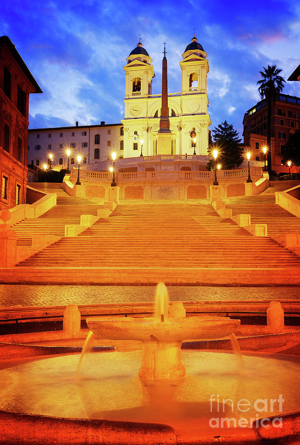 Spanish Steps, Rome, Italy Photograph by Anastasy Yarmolovich