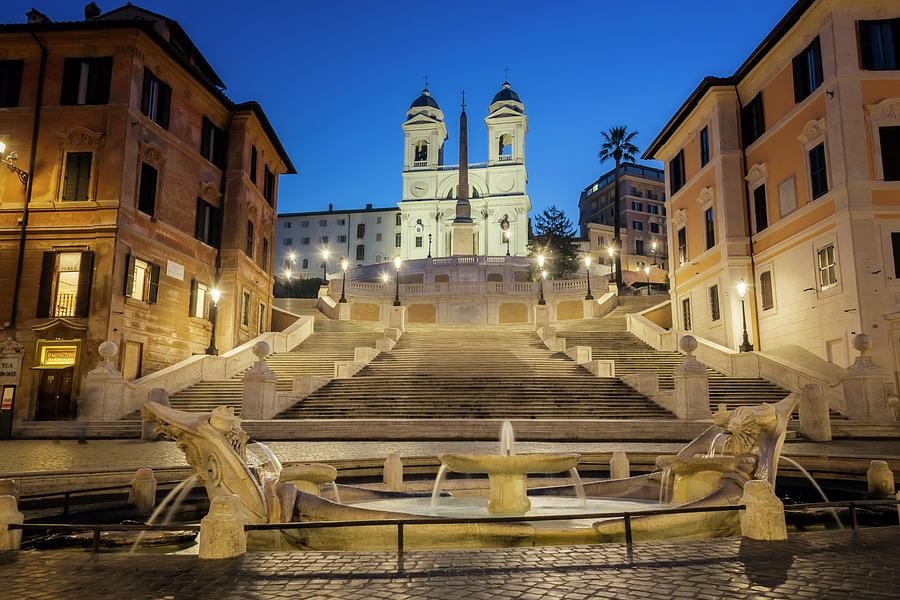 Spanish Steps Rome Italy Photograph By Joan Carroll Fine Art America