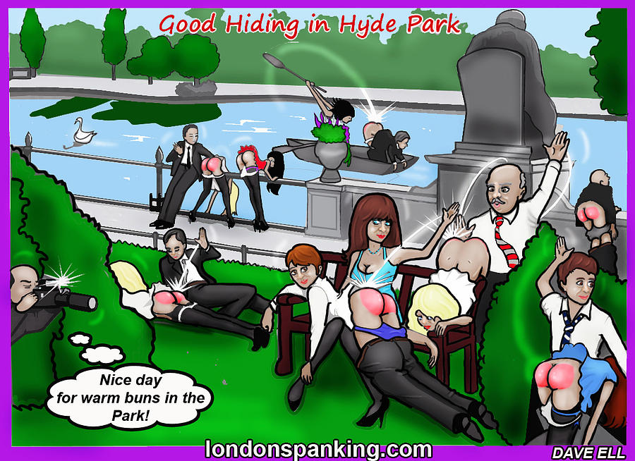 Spanking In Hyde Park by Dave Ell.
