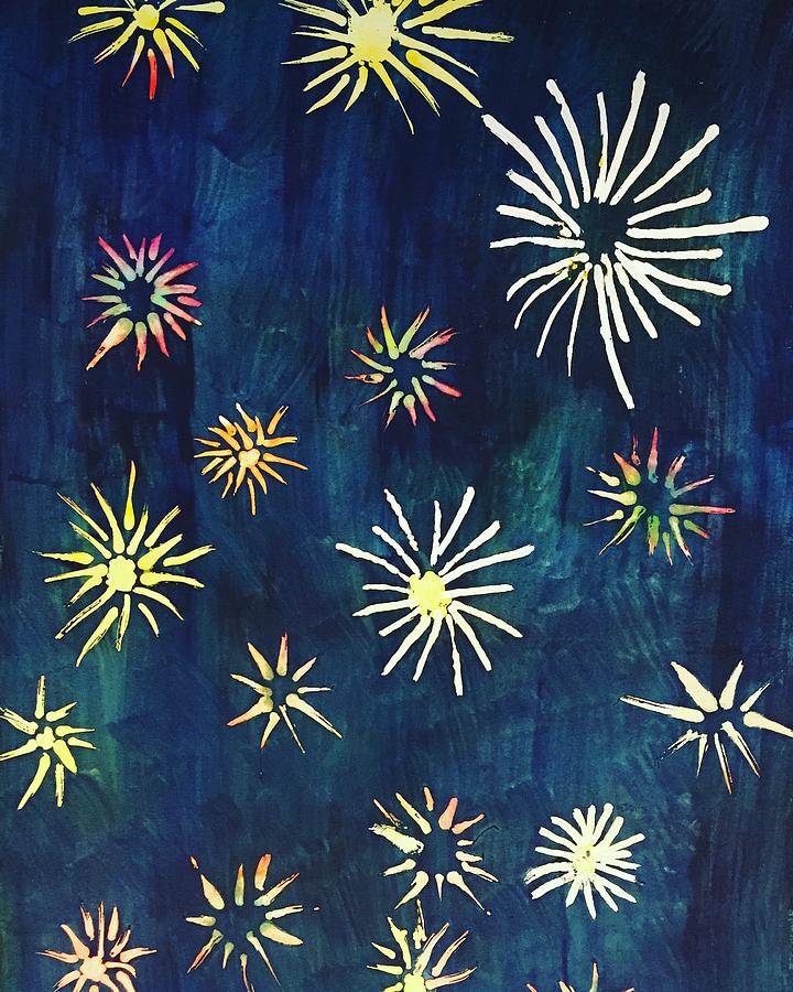 Sparkle Painting by Jaya Sanskriti Maharishi - Fine Art America