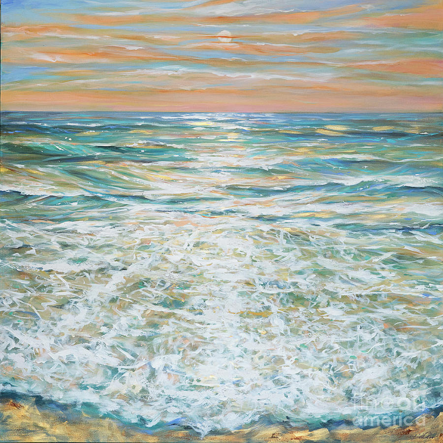 Sparkling Tide Painting by Linda Olsen