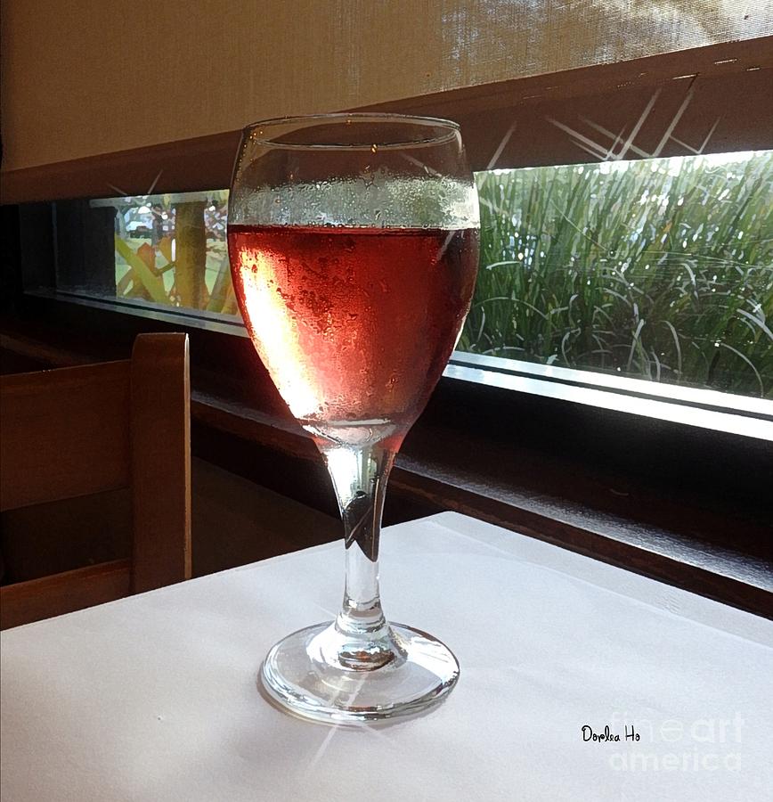 Wine Digital Art - Sparkling Wine by Dorlea Ho
