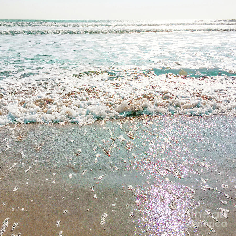 Sparkly Surf Photograph by Cindy Garber Iverson
