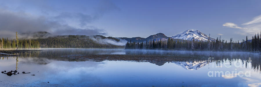 Sparks Lake Panorama Photograph by Twenty Two North Photography - Fine ...