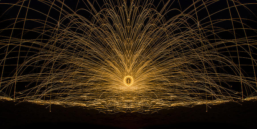 Sparks Reflection Digital Art by Pelo Blanco Photo