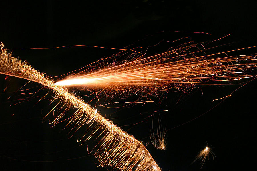 Sparks Will Fly Photograph by Kristin Elmquist