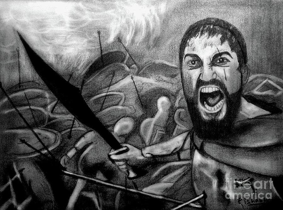 Sparta Drawing by Rishabh Ranjan