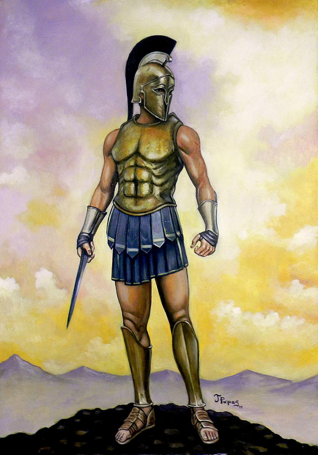 Spartan Warrior | Pencil Drawings | Bob Smerecki Art | Flickr