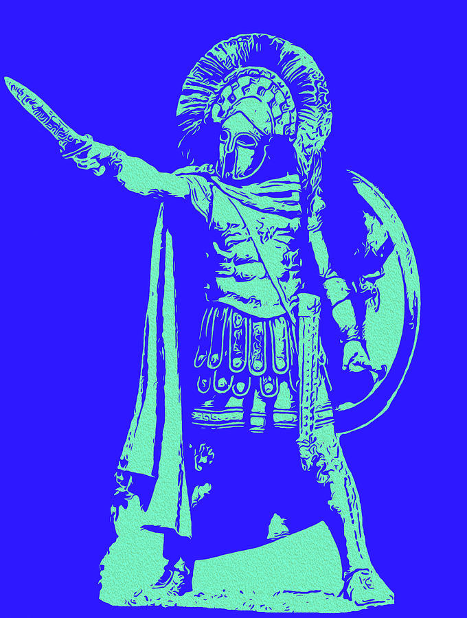 Spartan Warrior - To Glory Digital Art by AM FineArtPrints