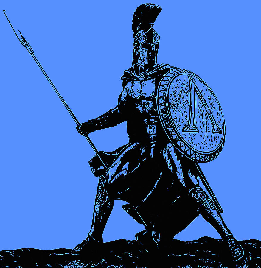 Spartans - Legendary Warriors Digital Art by AM FineArtPrints