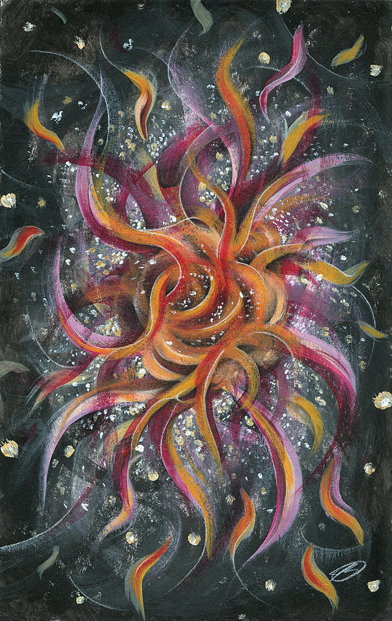 Spasmodic Bloom Painting by Joe Burgess