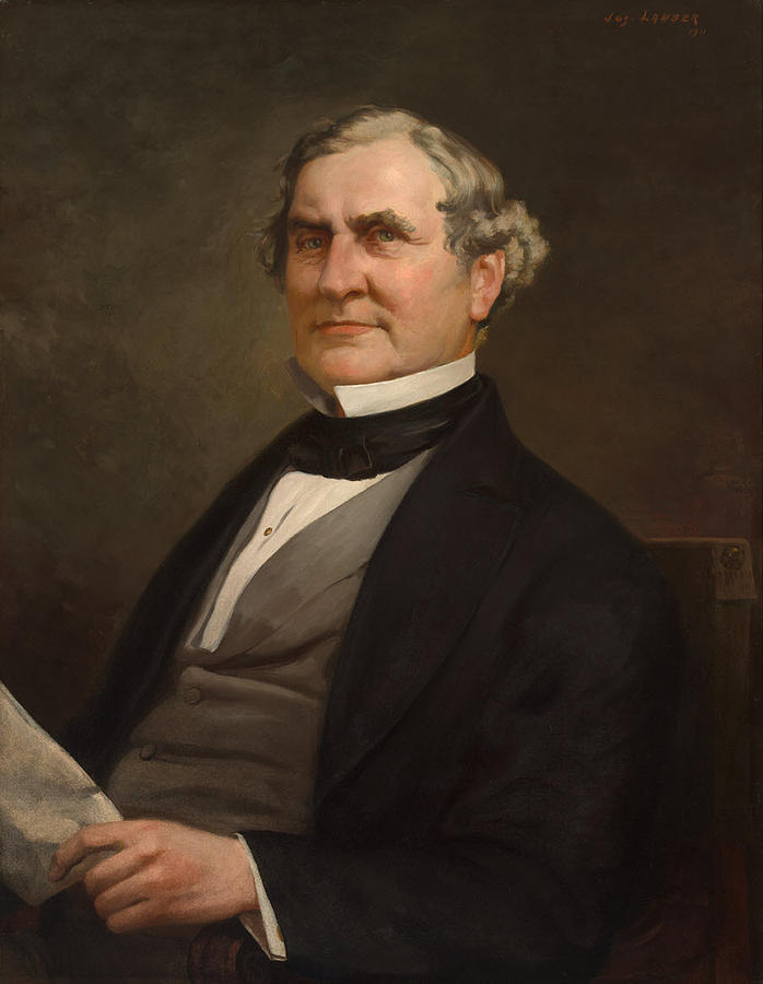 Speakers of the United States House of Representatives, William Pennington, New Jersey  Painting by Celestial Images